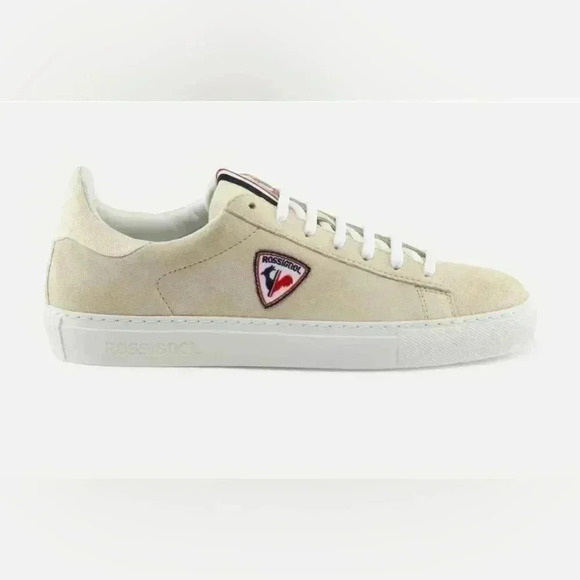 Rossignol Alex Velour suede Sneakers in cream - Picture 1 of 7